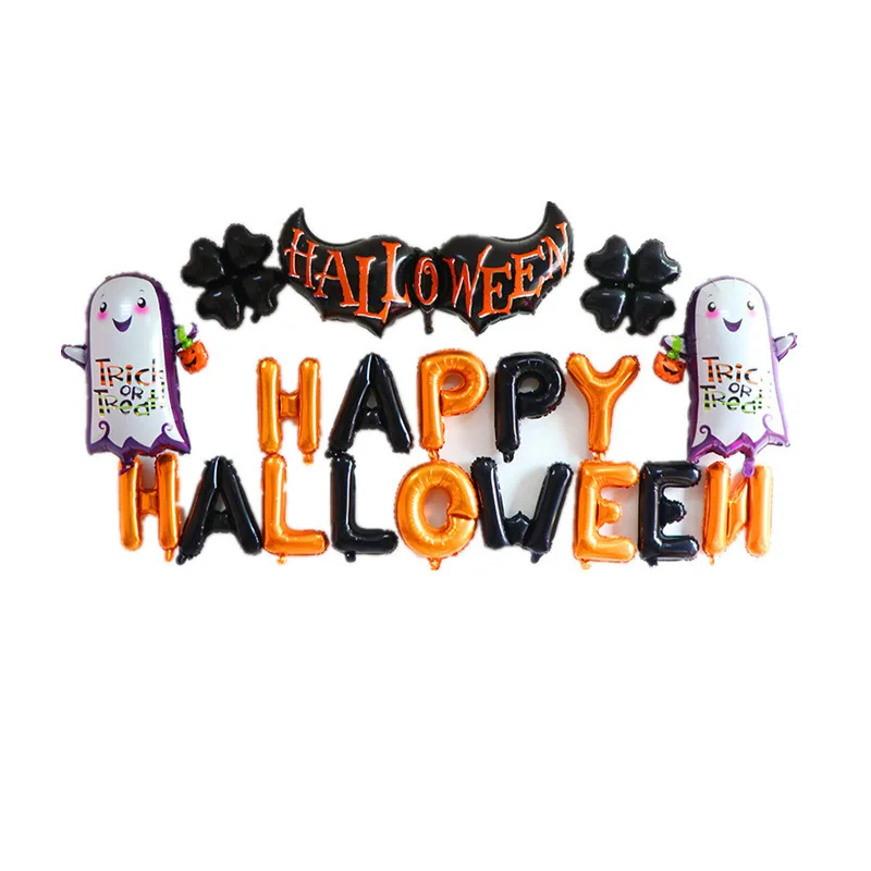 1 шт. alloween Тыква Черная летучая мышь алюминиевый воздушный шар Декор для