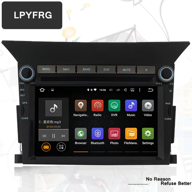 Автомобильный DVD плеер на android 10 0 для Honda Pilot 2009 2010 2011 2012 2013 Авторадио стерео GPS