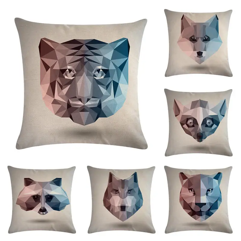 3D animalHomerDecor наволочки покрытия для подушек 45*45 см Декоративные подушки