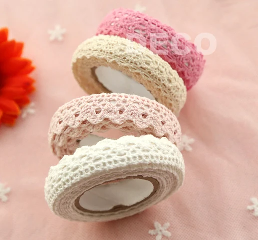 2 м/ПК кружева клейкая ткань хлопок Великолепный Изысканный для художественного