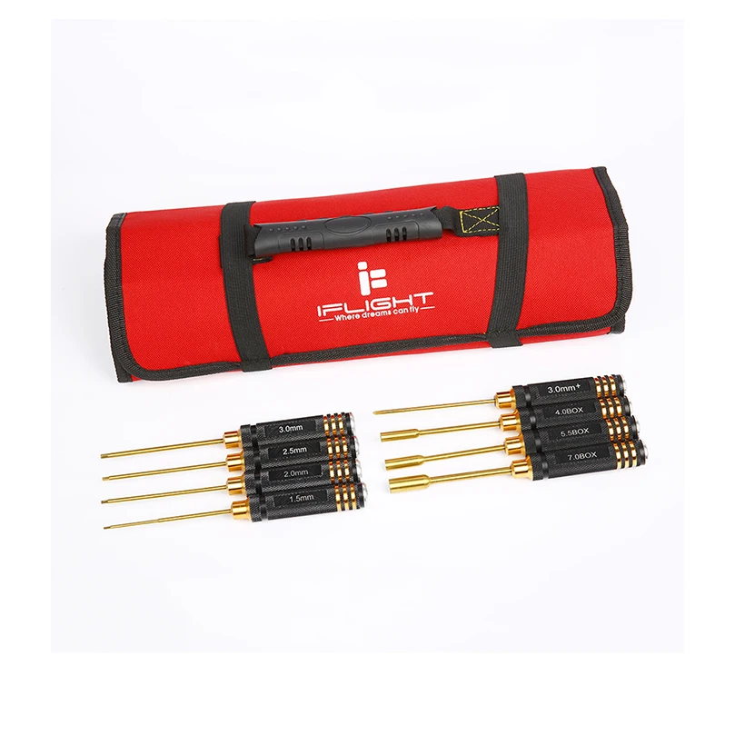 iFlight FPV Tool Kit Handbag Portable Case FPV Spanner Wrench Pouch Accessory Repair Part Storage Bag For FPV RC Drone Toy