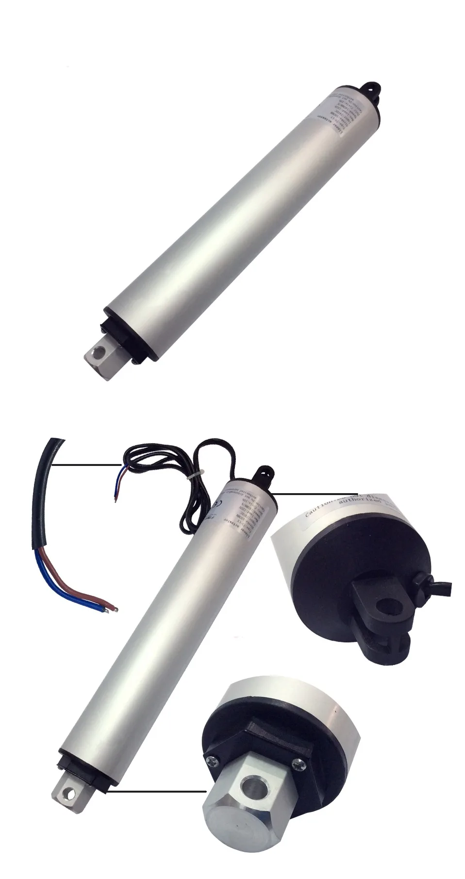 LY электрический линейный привод двигателя 12V 24V 50/140/230 мм/сек. 50/120/200N крутящий момент 50/100/150 ход(мм) линейный привод для DIY хобби