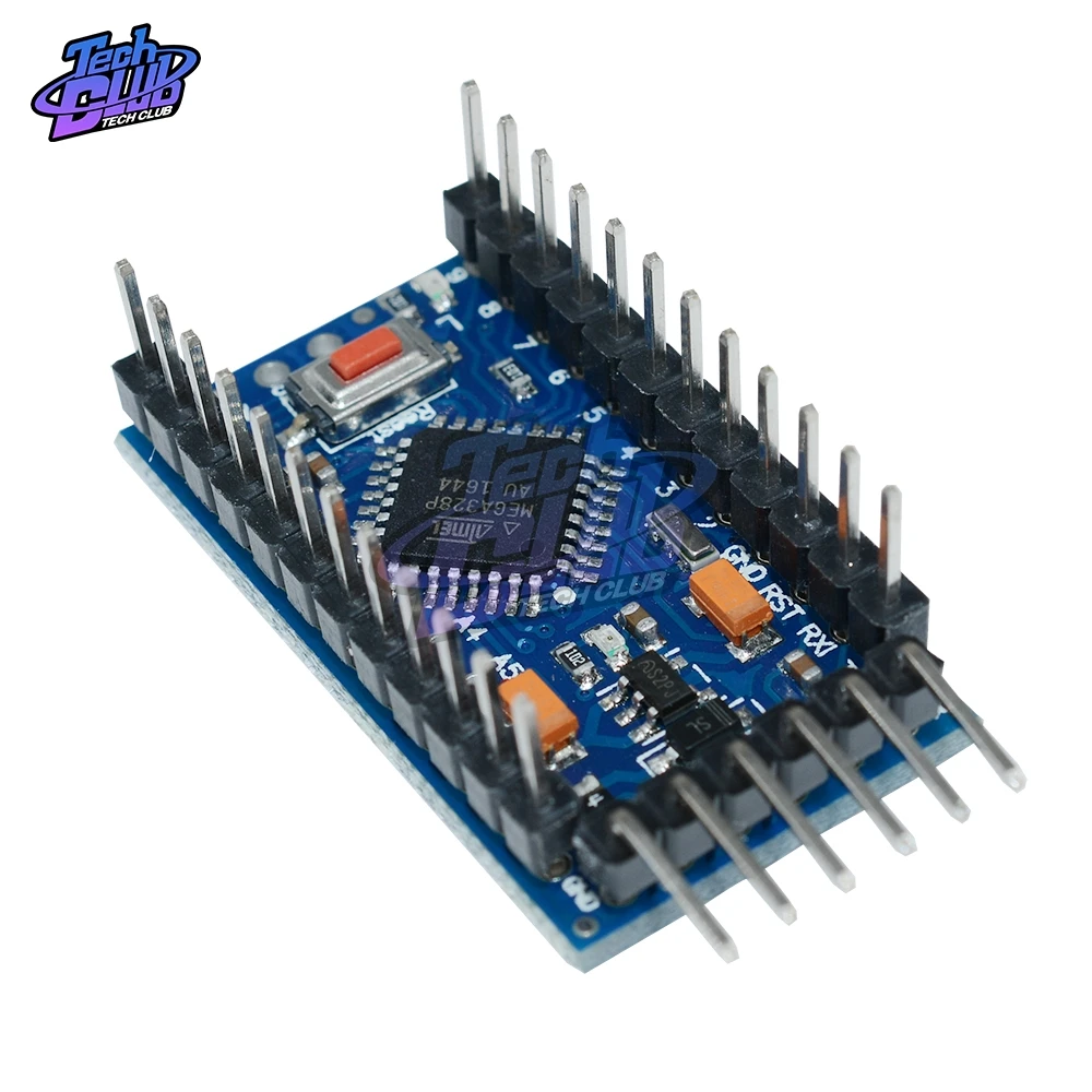 Atmega328P Pro Mini 328 Atmega328 3 V/8Mhz 5V/16MHz плата модуль для Arduino Nano Микро контроллер заменить