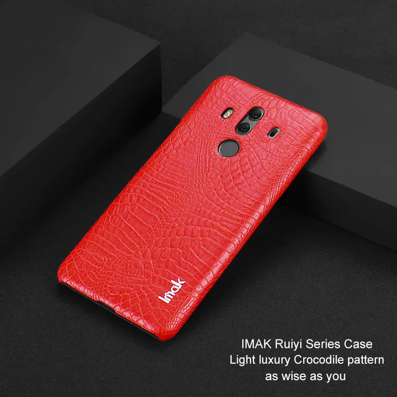 Original iMak Ruiyi Series Crocodile Silm Phone Case For Huawei Mate 10 Pro Bumper |
