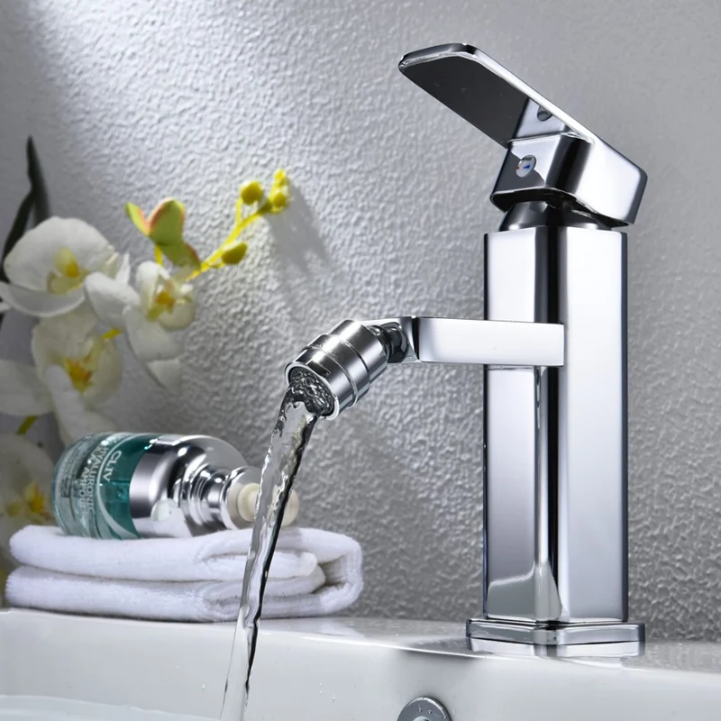 Waterfall Bathroom Faucet Basin Sink Torneira Vanity Vessel Mixer Tap Cold Hot Water Single Handle Hole Mix | Обустройство дома
