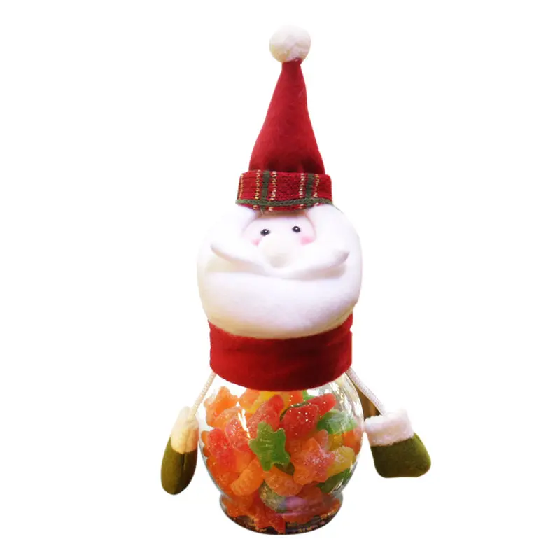Hoomall плюшевые куклы с коробкой для конфетных бутылок Navidad Elk Снеговик