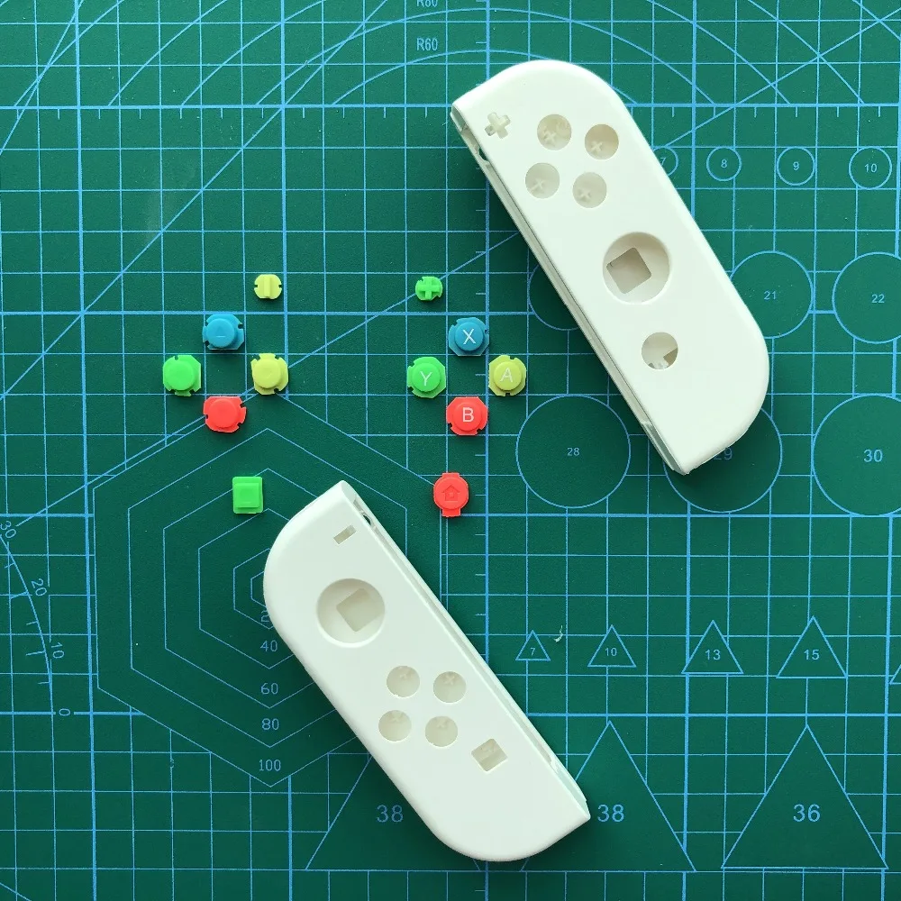 Для Nintendo Switch Console Joy con Корпус Корпуса чехол Белый Запасные части DIY корпус
