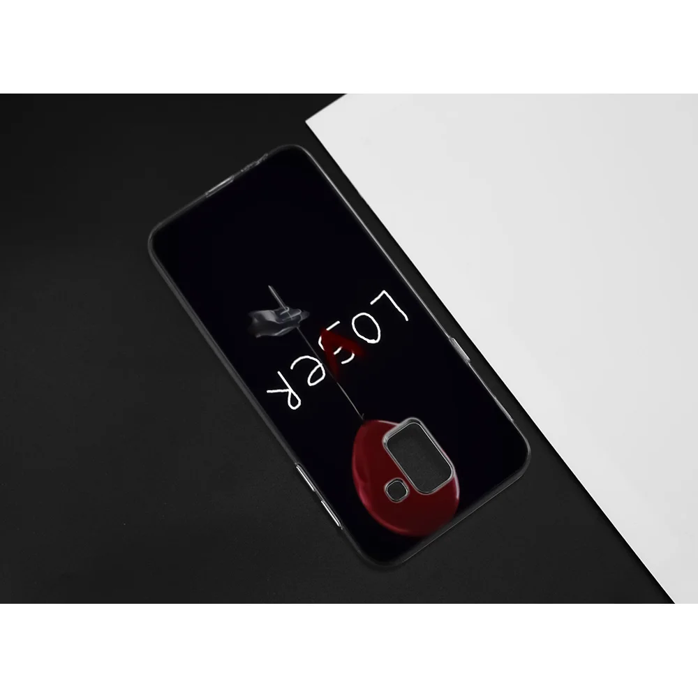 Джокера клоун ужас принт чехол для samsung Galaxy Note 8 9 J4 J6 J8 A6 A8 A7 A9 Star Lite S8 S9 плюс Винтаж крышка чехол