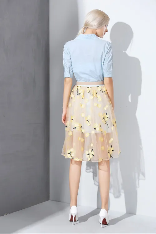 Комплекты для маленьких девочек комплект из 2 предметов синяя рубашка с длинными