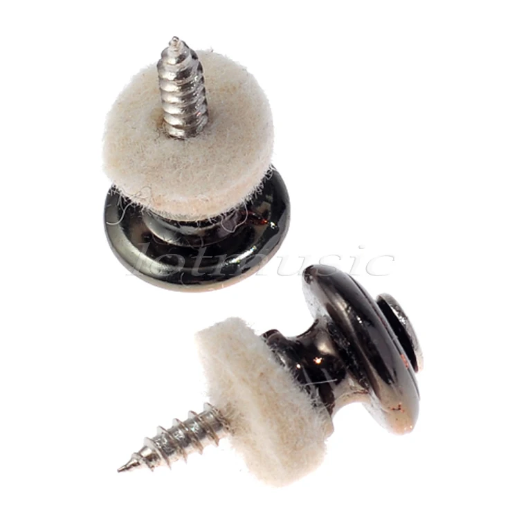 2 шт. гитарный ремень замки кнопки черный для электрогитары|strap back|strap 20mmbutton post |