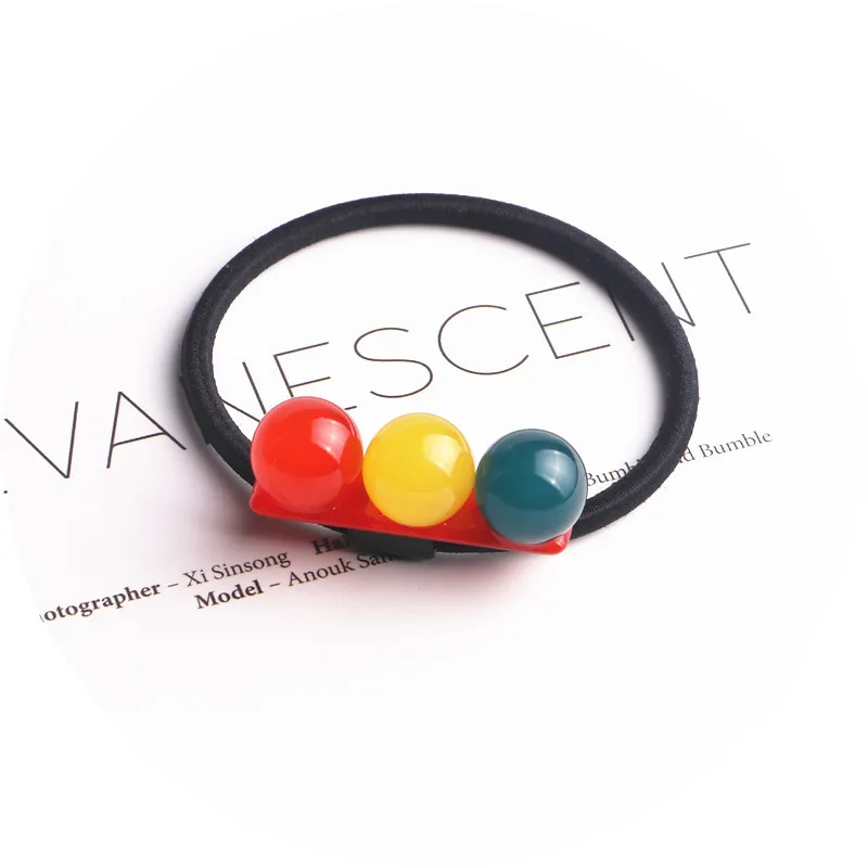 Высококачественные красочные куклы аксессуары для волос девочек резинка