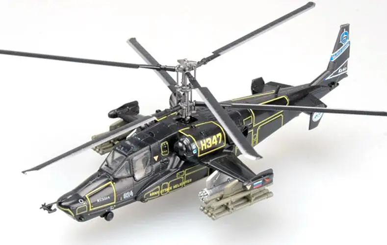 Российские ВВС Камов Ka 50 Черная Акула ударный вертолет 1/72 easy model| |