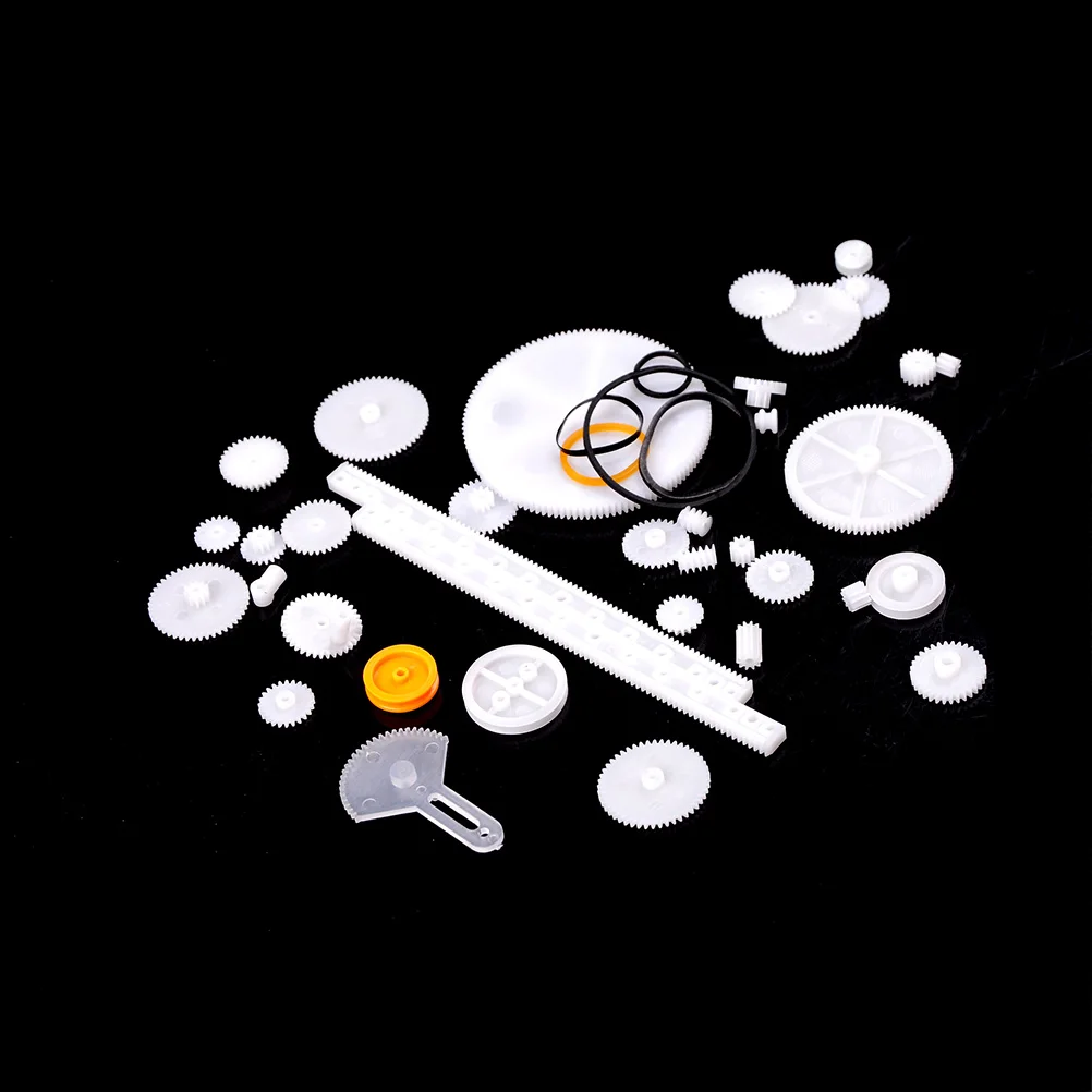 34 шт. пластиковая коробка передач мотор редуктор для модели игрушки автомобиль