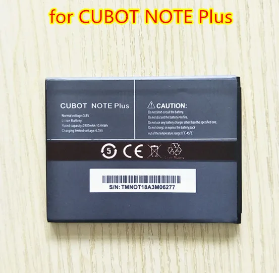AZK новый высококачественный аккумулятор 3 8 в 2800 мАч для смартфона CUBOT Note plus 5 2