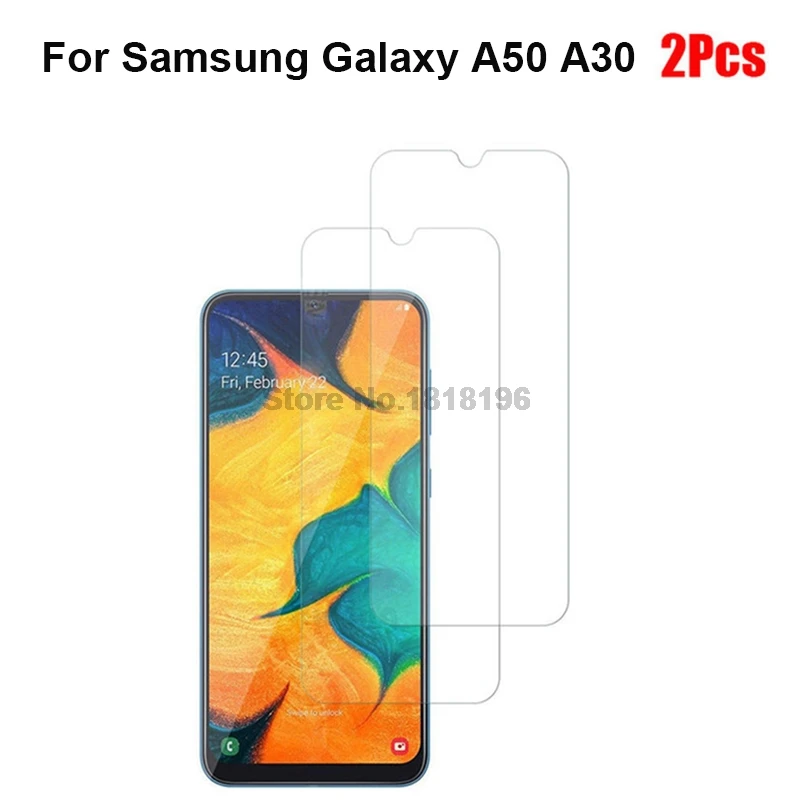2 шт. закаленное стекло для Samsung Galaxy A50 A30 защита экрана A 50 2019 A505 A505F SM-A505F GalaxyA50