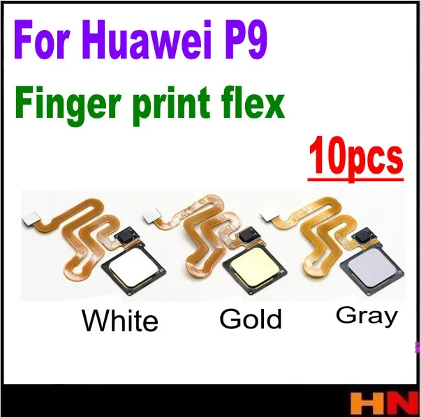 10 шт. Шлейф для сканера отпечатков пальцев Huawei P9 | Мобильные телефоны и аксессуары