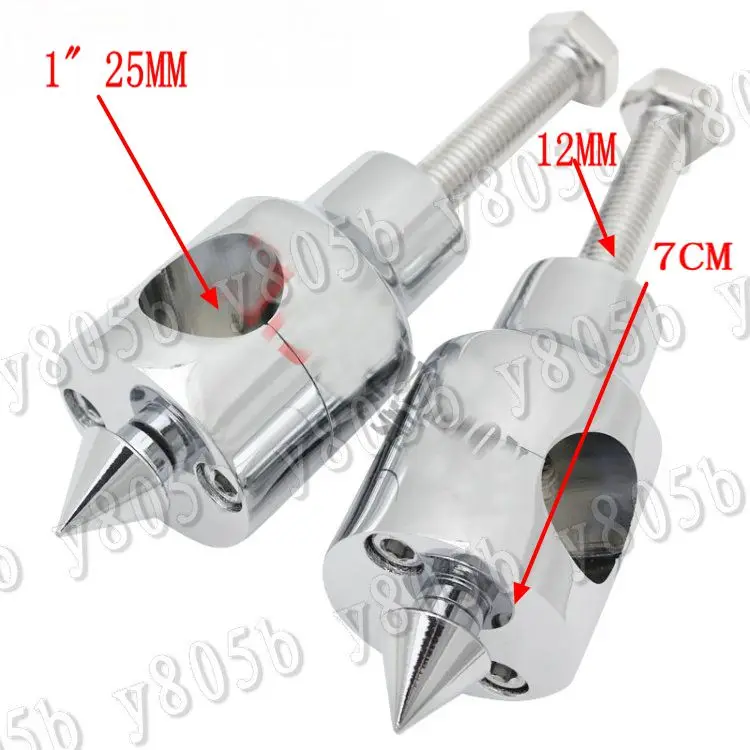 Черные ручки 2 5 дюйма для Yamaha VStar 400 650 1100 1300 Virago Xv 250 535 750 Road Star измельчитель на