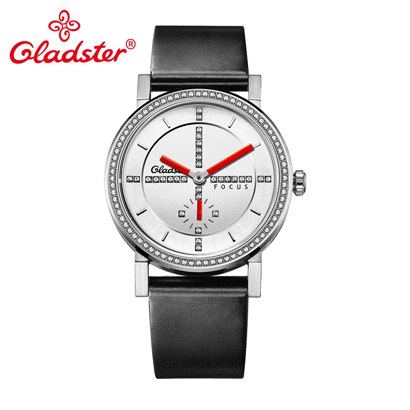 Японские часы Gladster MIYOTA 1L45 роскошные женские наручные с кристаллами кварцевые