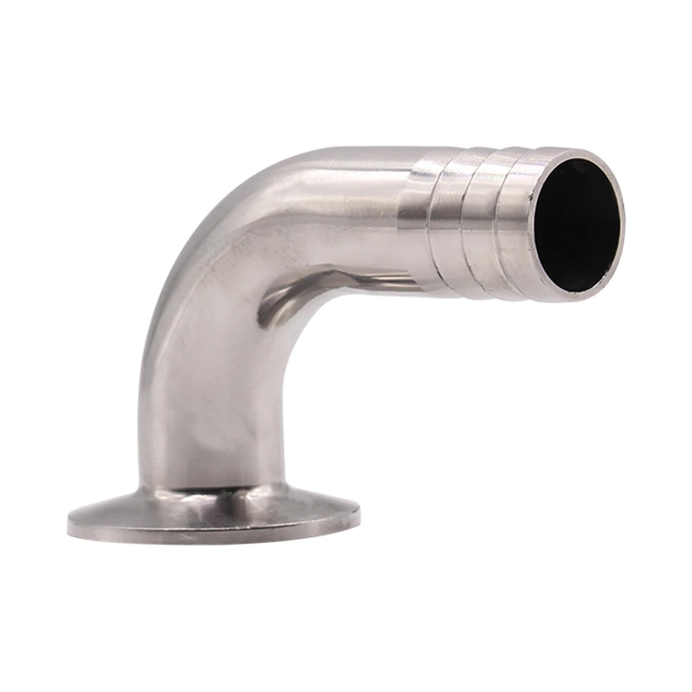 DERNORD Triclamp1.5 "50 5 мм * наконечник od25 1" санитарный шланг Барб фитинг 90 градусов