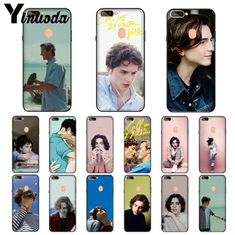 Yinuoda Call Me на Ваше имя черный ТПУ чехлы для мобильного телефона из мягкого силикона