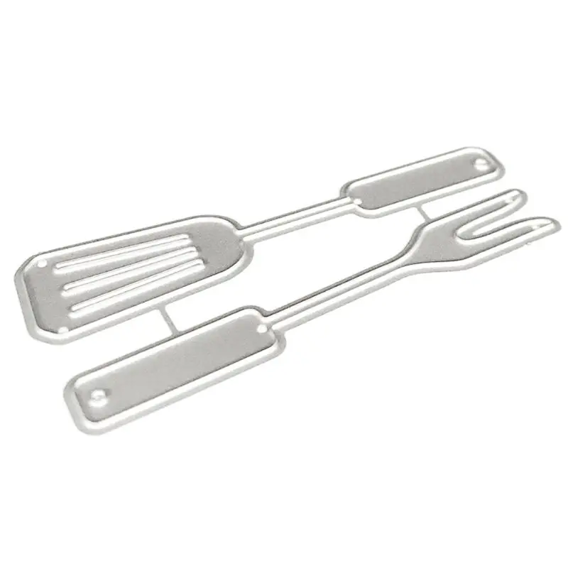 Вилка Лопата металлические штампы трафарет резак для DIY Скрапбукинг искусственная бумажная карта тиснение