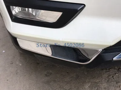 Нержавеющая сталь для Nissan X-Trail- 2 шт./компл. автомобильный бампер угловая защита от столкновения протектор Передняя защита автостайлинг