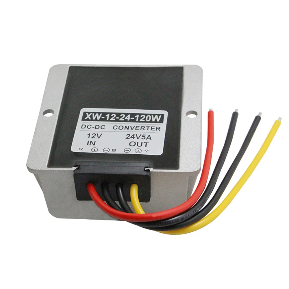 XINWEI DC 12V Step Up To 24V 5A 120W Converter Aluminum Voltage Regulators Stabilizers Electrostatic Bag For Monitor And Ect on. - Преобразователь напряжения XINWEI DC 12V до 24V 5A 120W, регуляторы напряжения алюминиевые стабилизаторы, электростатический