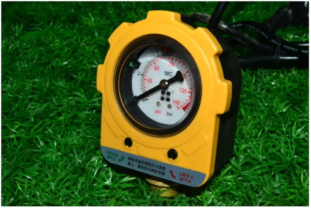 2017 Newest EU plug electric pressure switch controller for water pump 6 bars E06-1500 | Обустройство дома