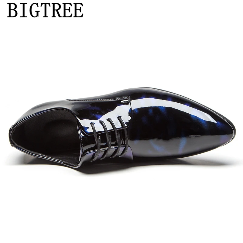 Парикмахер изящная обувь мужские из лакированной кожи брендовые свадебные туфли