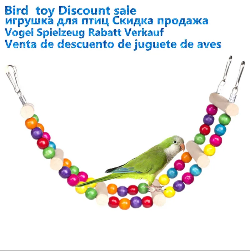 

hot sale Pet Birds Parrots Ladders With Natural Wood