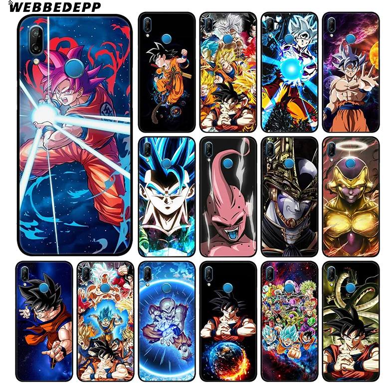 WEBBEDEPP DRAGON BALL Z Goku Soft Case For Huawei P30 P20 Pro P10 P9 Lite 2017 P Smart 2019 &amp Nova 3 3i Y9 |