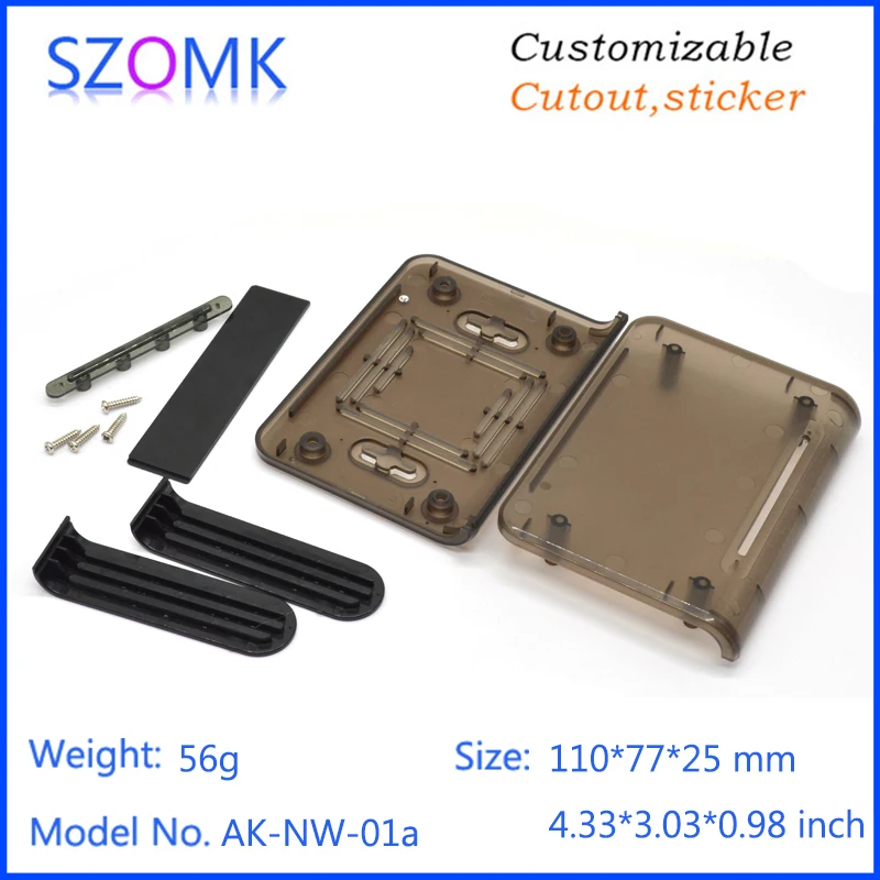 10pcs a lot Custom Process Service Plastic Network Enclosure Junction Box Connector hifi modems Electrical | Обустройство дома