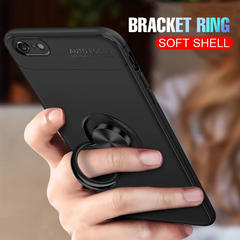 Роскошный мягкий ударопрочный чехол для iphone 6 6s 7 8 PLus полное покрытие X XR XS MAX