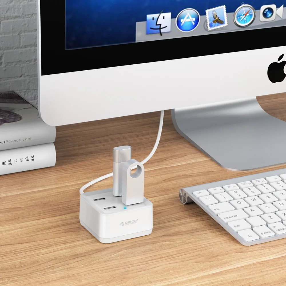 ORICO Портативный usb хаб USB 2 0 4 порта Мульти разветвитель расширитель