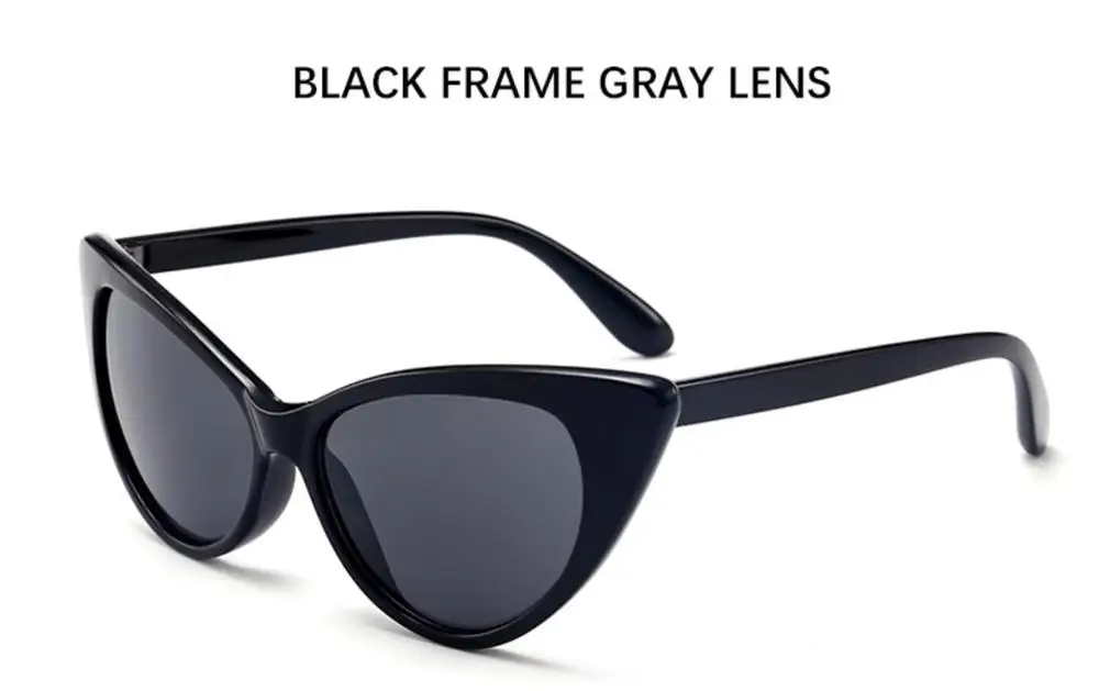 back gray lens Кошачий глаз леопардовые солнцезащитные очки модные брендовые Оттенки для женщин Близорукость Nerd оптическая оправа Ретро Солнцезащитные очки женские сексуальные черные очки - Цвет линз: back gray lens