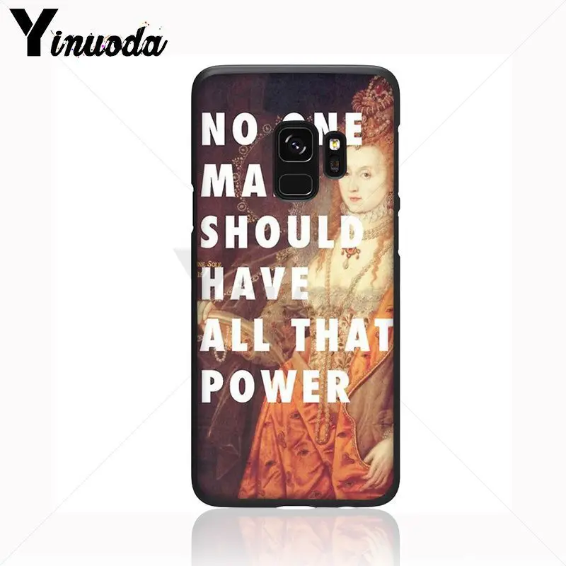 Yinuoda классический художественный мемы картина с цитатами DIY Роскошный чехол для
