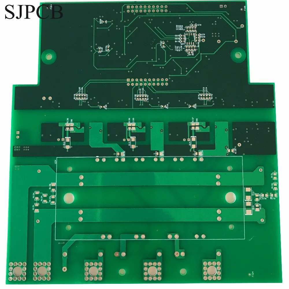 SJPCB FR4 4 слоя PCB дизайн быстрый поворот многослойный прототип бронь 4 дня время выполнения отправка файл для расценки