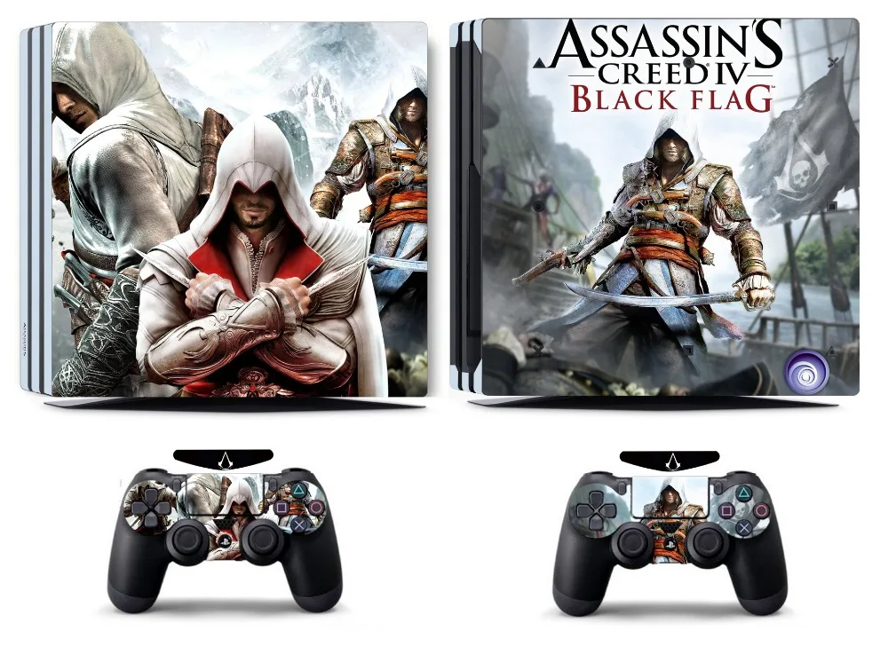 Наклейка Assassin 270 PS4 PRO Skin Pro Виниловая наклейка для Sony PlayStation 4 и 2 контроллера |
