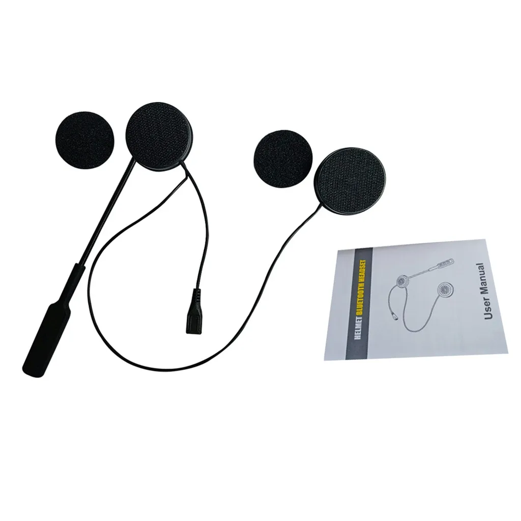 Bluetooth Анти-помехи для мотоциклетного шлема езда руки наушники мотор беспроводной шлем наушники