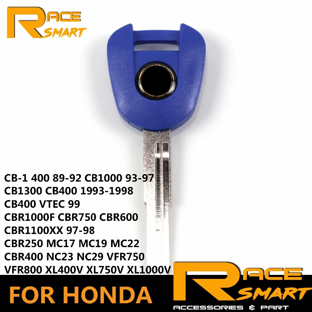 Motorcycle Black Key Uncut Blade For HONDA CBR250 MC17 MC19 MC22 CB400 VTEC 1999 PC800 VFR750 VFR800 | Автомобили и мотоциклы