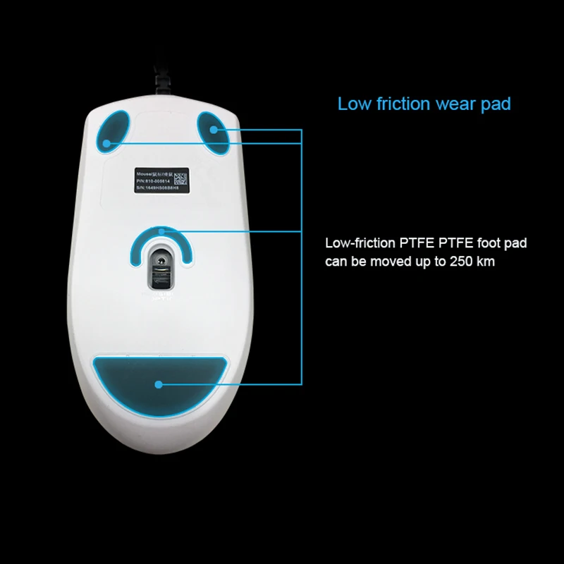 Проводная игровая мышь logitech G90 250-2500 dpi для ноутбука, ПК, геймера, Delta Zero, компьютерная мышь, мыши