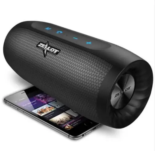 ZEALOT S8 портативный динамик жесткое управление Bluetooth s HiFi 3D стерео беспроводной