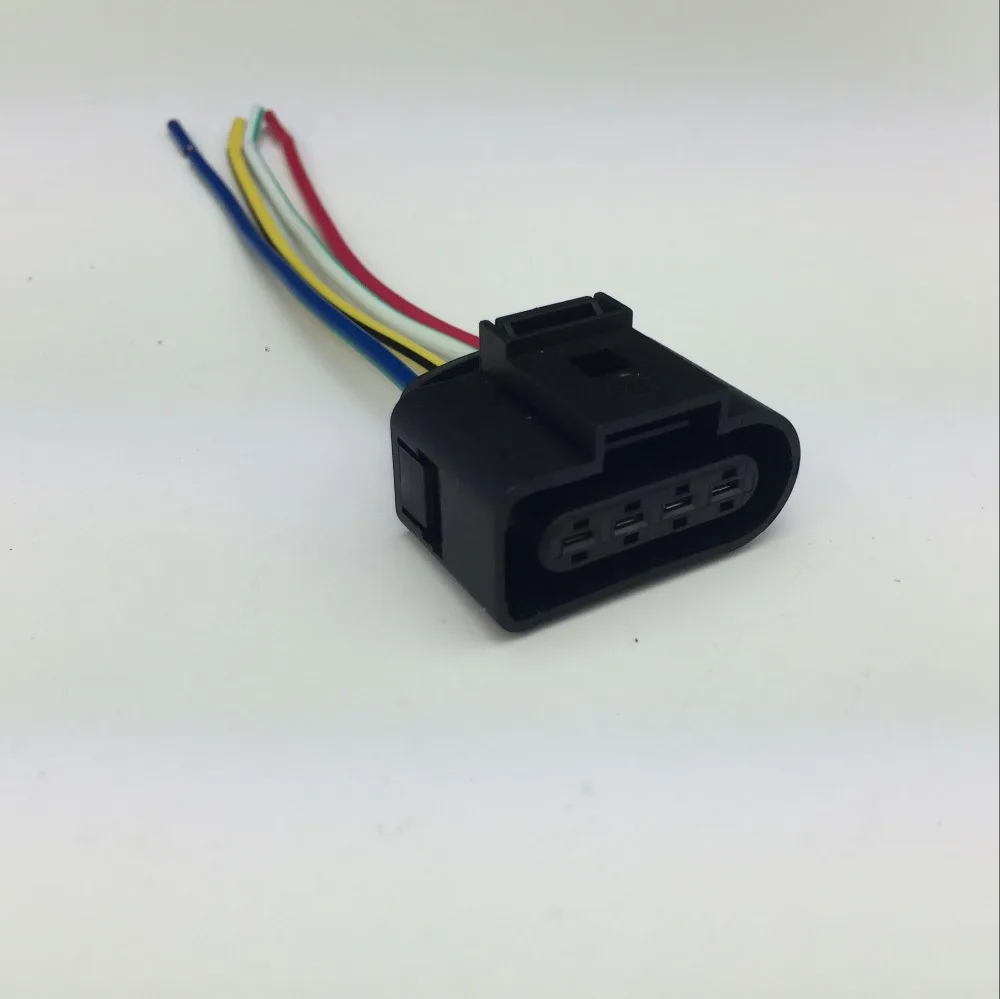 for VW Audi Touareg Passat B7 Golf MK7 Skoda Octavia Ignition Coil Connector 4 Holes Plug Cable Wire 8K0 973 724 | Автомобили и