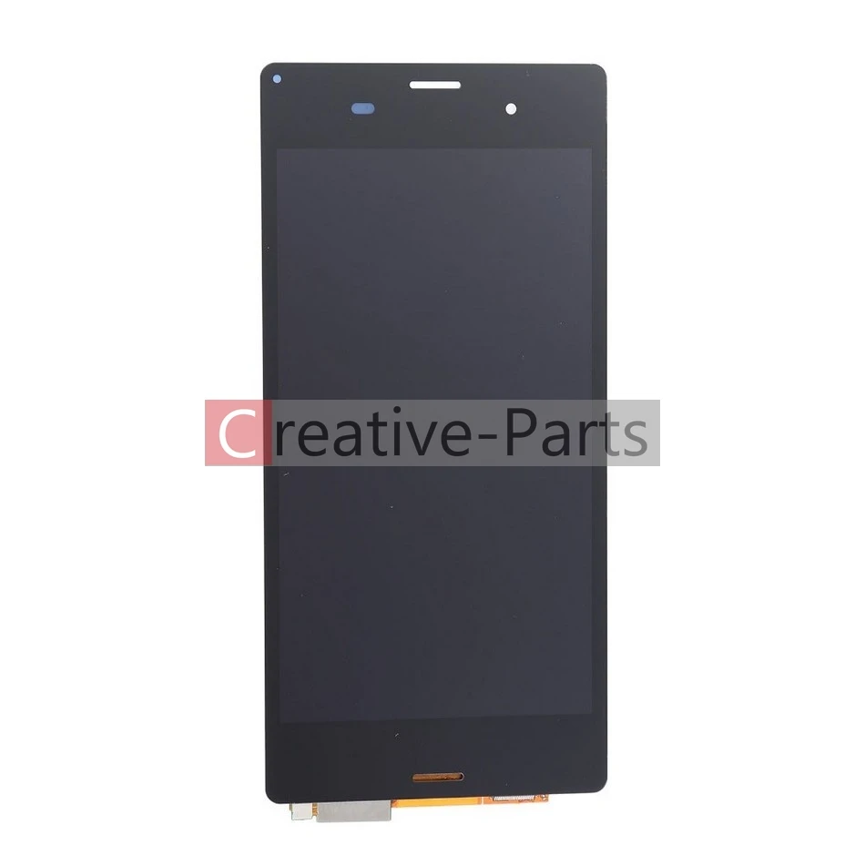 Высококачественный ЖК дисплей для Sony Xperia Z3 L55t D6603 черный цвет с сенсорным стеклом