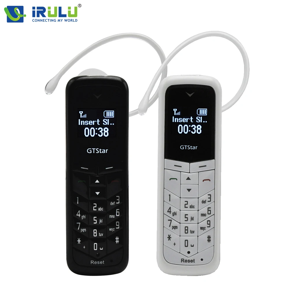 IRulu GT Star bm50 мини мобильный телефон sim-карты разблокированный Bluetooth гарнитура 0 66