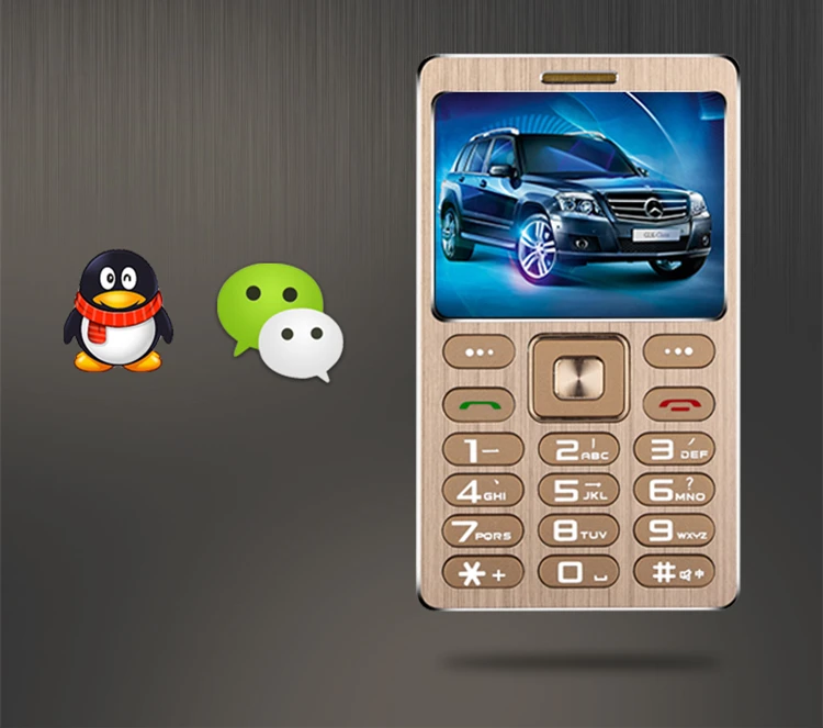 Ультратонкий мобильный телефон для кредитных карт Fsmart SATREND A10 Dual Sim GSM металлический корпус 1,7" мини Bluetooth вибрирующий мобильный телефон