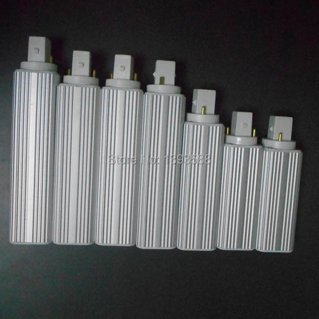 g24 led g24d-1 g24d-3 AC85-265V pl bulb Lamp real power 5W 7W 9W 10W 11W 12W 13W 14W SMD5730 5050 2835 downlight | Освещение