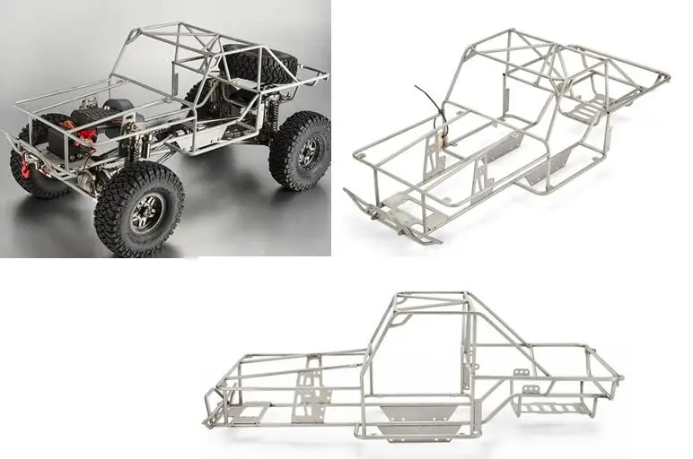 Металлическая рулонная клетка рама ролика для 1/10 масштабе RC гусеничный 4X4