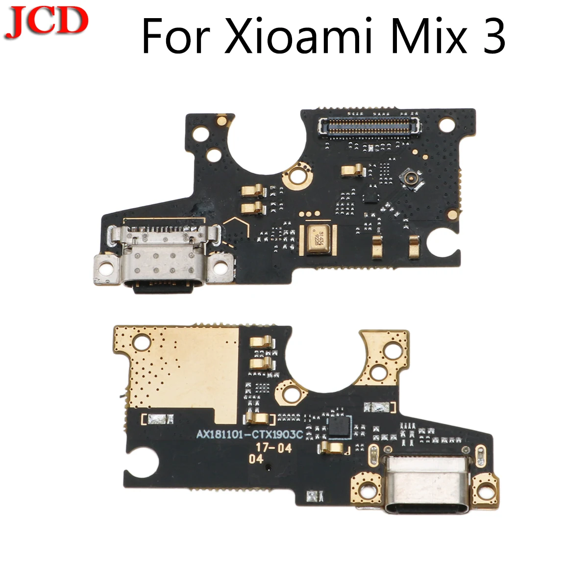 JCD для Xiaomi MIX USB зарядный порт док разъем зарядная плата гибкий кабель с микрофоном