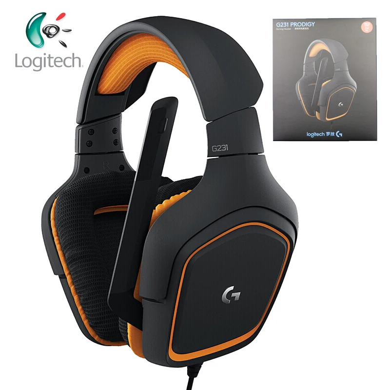 Стерео игровая гарнитура Logitech G231 Prodigy с микрофоном шумоподавлением на кабеле 3 5